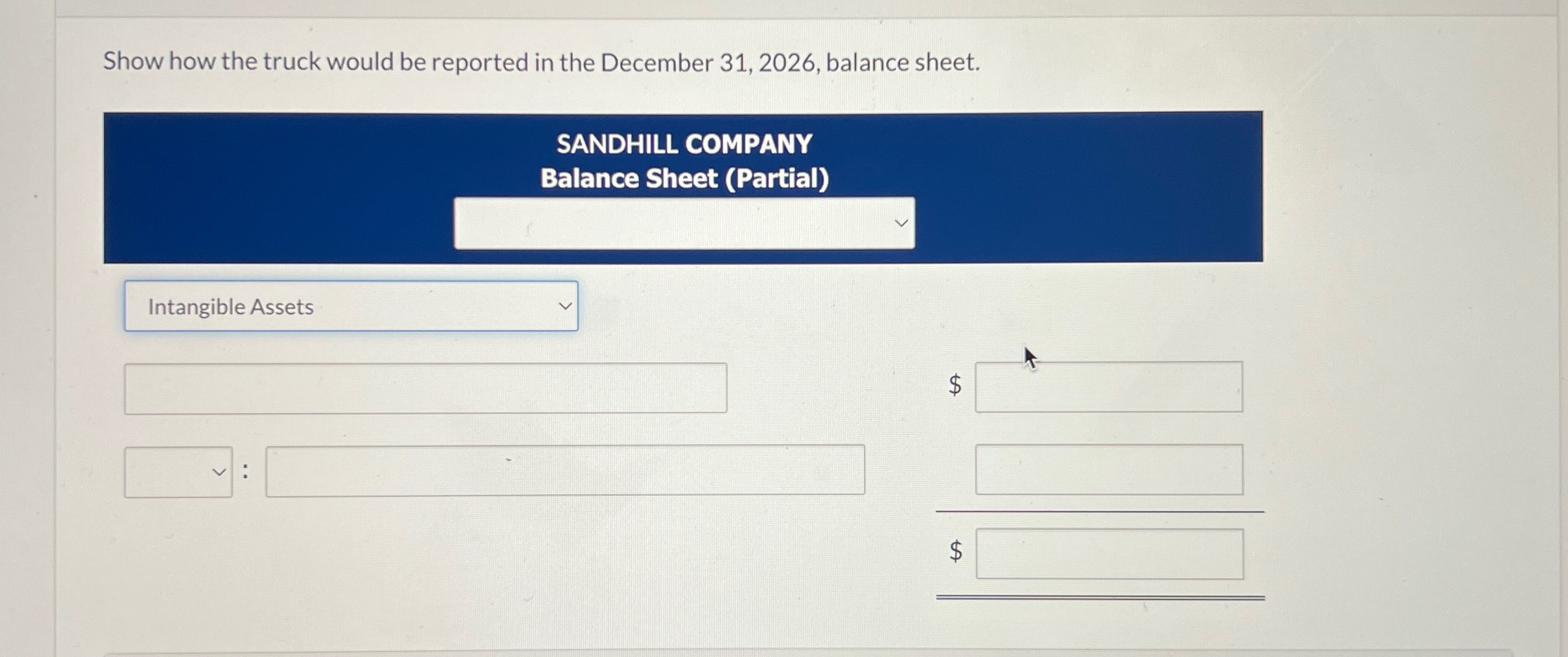 Solved Sandhill Company Purchased A Delivery Truck For Chegg