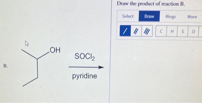 Solved For Each Alcohol Reaction Give The Major Organic