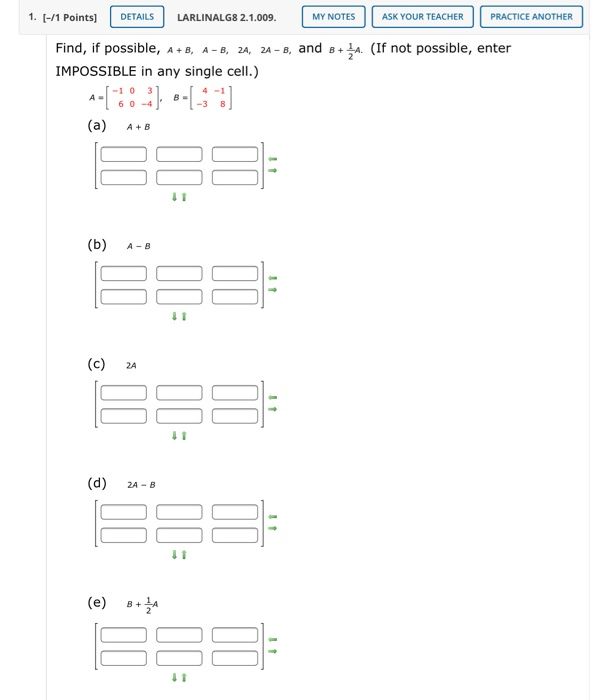 Solved Ask Your Teacher Practice Another If Not Possible Chegg