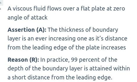 Solved A Viscous Fluid Flows Over A Flat Plate At Zero Angle Chegg