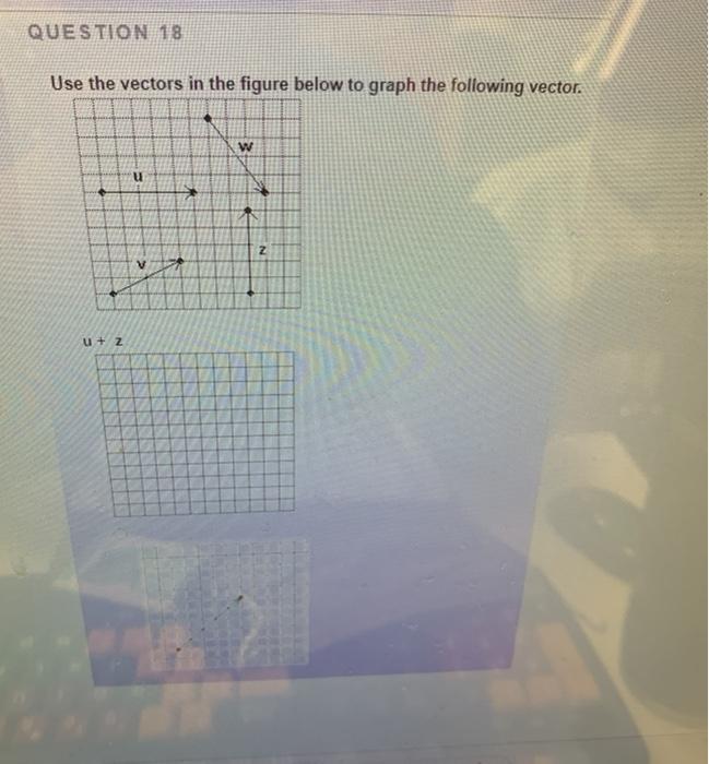 Solved Question Use The Vectors In The Figure Below To Chegg