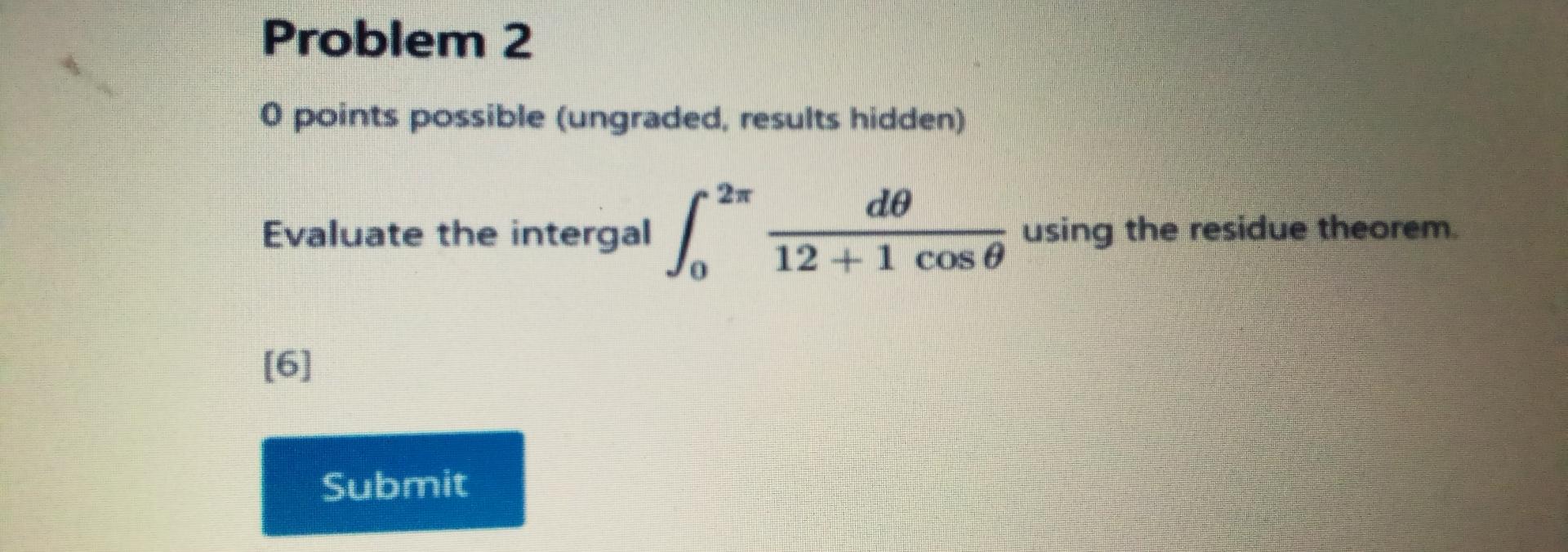 Solved Problem O Points Possible Ungraded Results Chegg