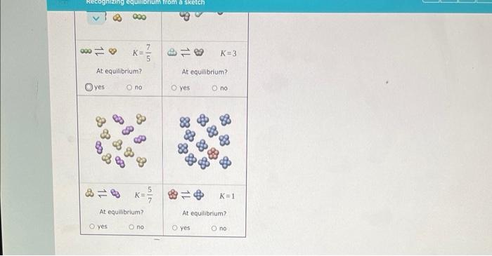 Solved The Two Substances In Each Sample Can Interconvert Chegg