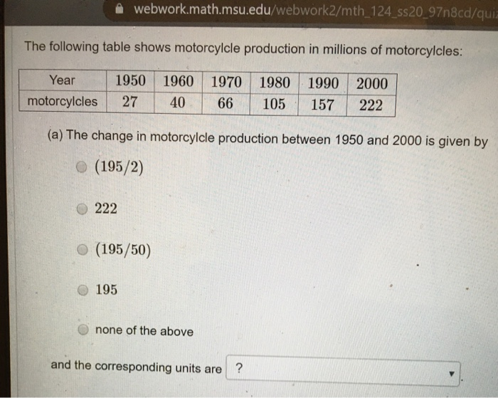 Solved Webwork Math Msu Edu Webwork Mth Ss N Cd Qui Chegg