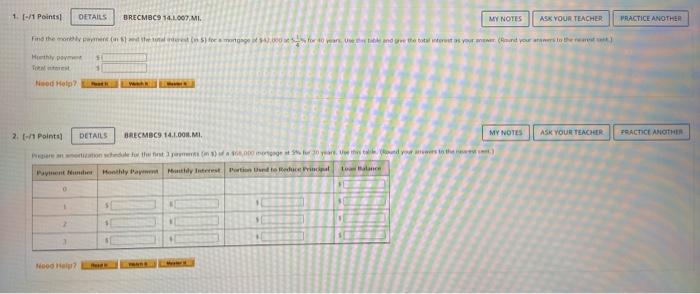 Solved Points Details Brecmbc Mi My Chegg