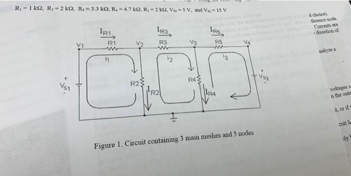 Solved Simulations Consider The Circuit Given In Fig Chegg