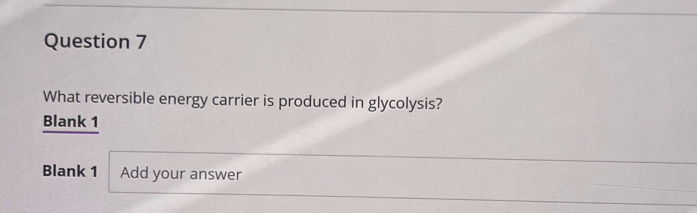 Solved Question 7What Reversible Energy Carrier Is Produced Chegg