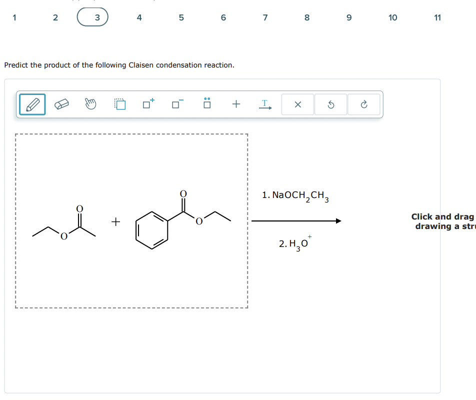 Solved Predict The Product Of The Following Claisen Chegg