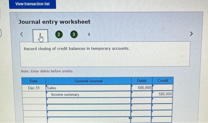 Solved The Following List Includes Temporary Accounts From Chegg