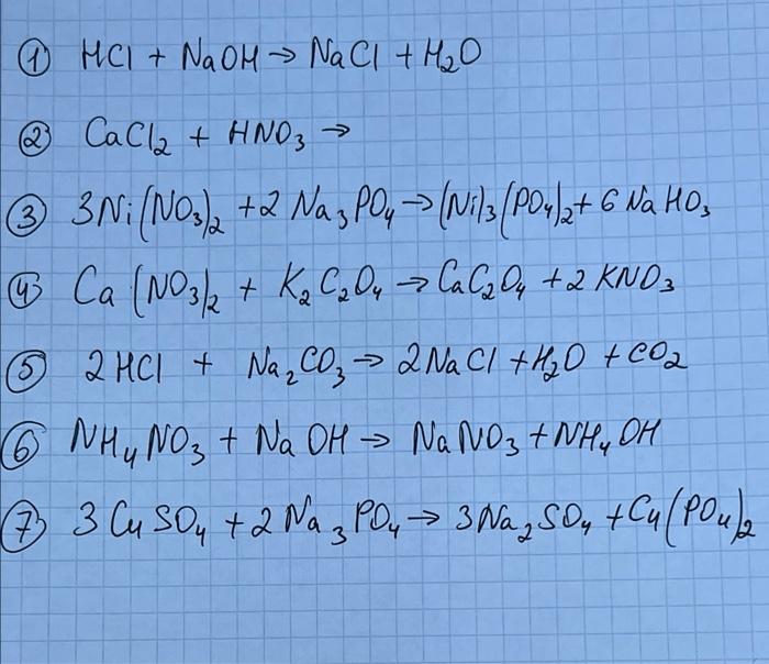 Solved Write Molecular Complete Ionic And Net Ionic Chegg