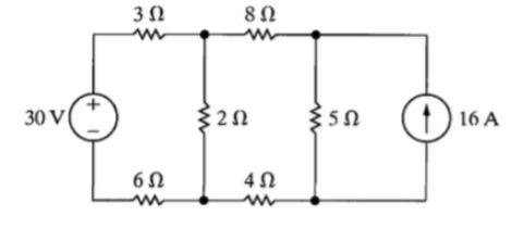 Solved Find The Power Dissipated By The 2 Ohm Resistor