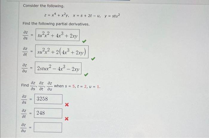 Solved Consider The Following Z X X Y X S Tu Y Stu Find Chegg