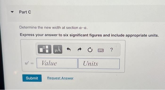 Solved The Steel Bar Has The Original Dimensions Shown In Chegg