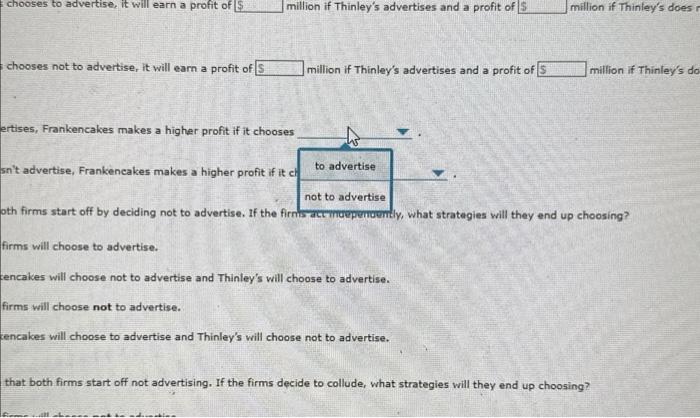 Solved To Advertise Or Not To Advertise Suppose That Two Chegg