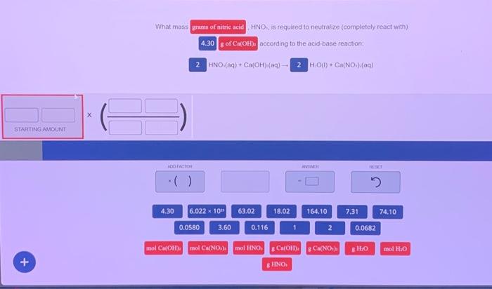Solved HNO Aq Ca OH Aq H O L Ca NOi Aq Chegg