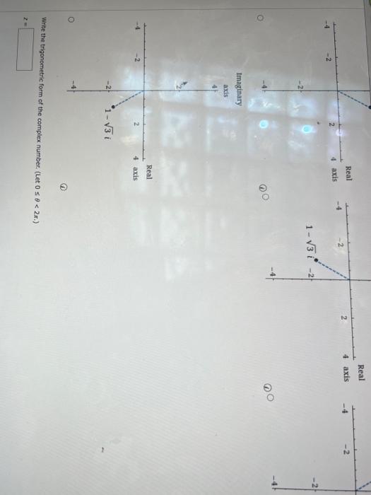 Solved Consider The Following Complex Number 13i Plot The Chegg