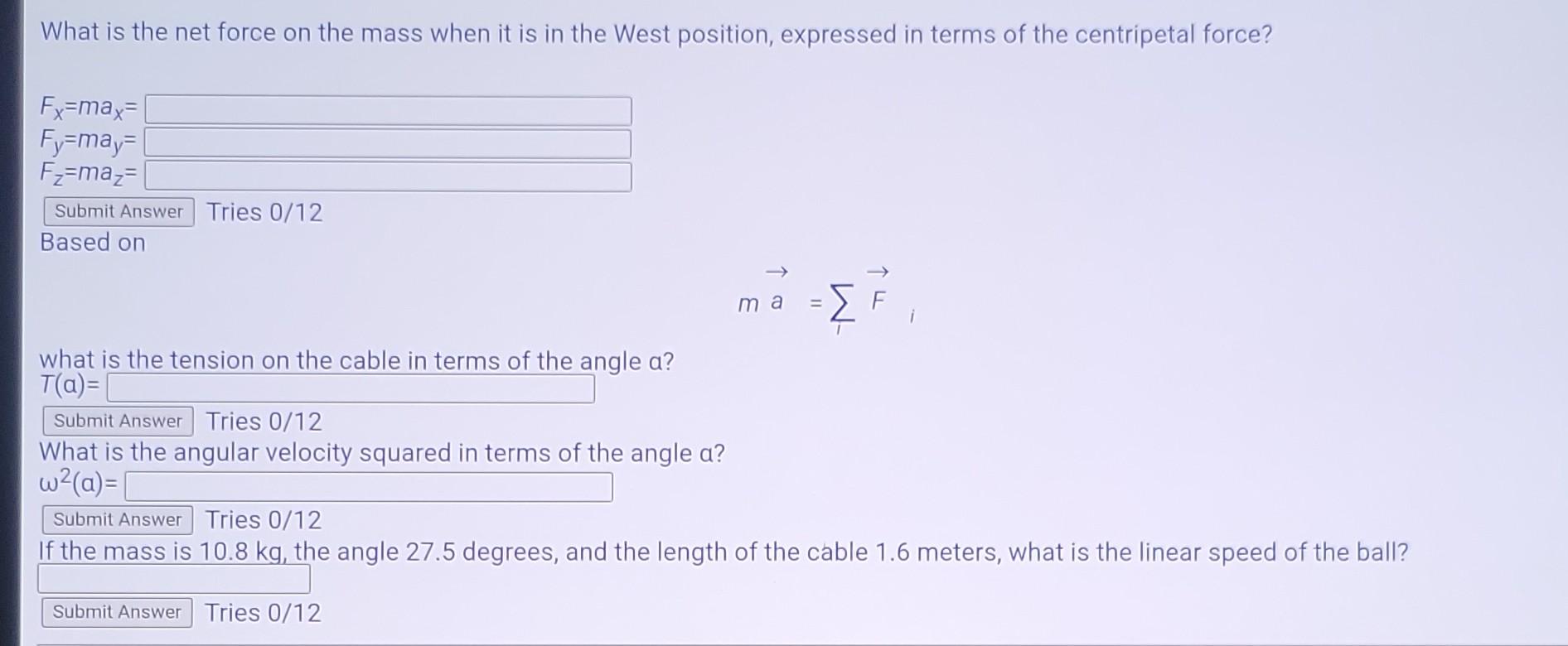 Solved Conical Pendulum Points Jonsider The Depicted Chegg