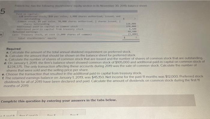 Solved Required A Calculate The Amount Of The Total Annual Chegg