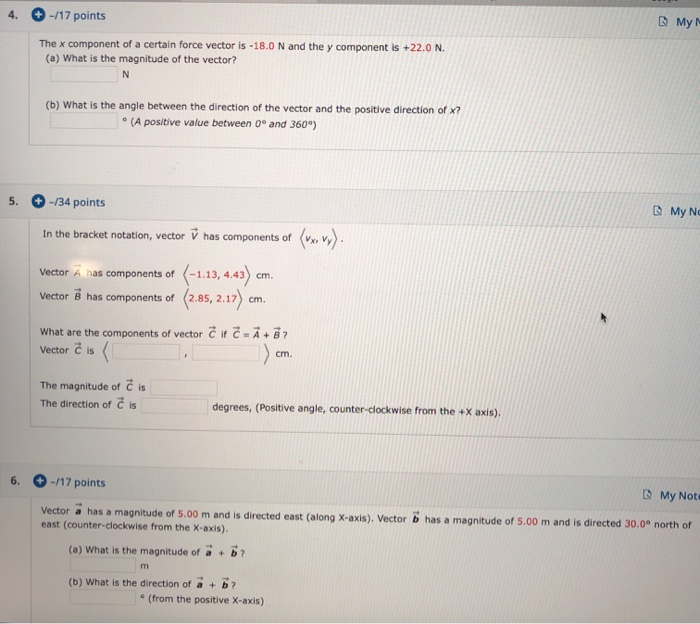 Solved Points Find The Magnitudes Of Velocities Va Chegg