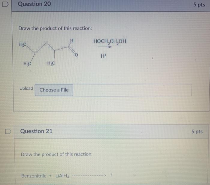 Solved Question Pts Draw The Product Of This Reaction Chegg