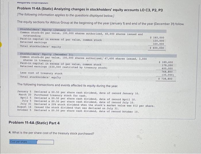 Solved Problem A Static Analyzing Changes In Chegg