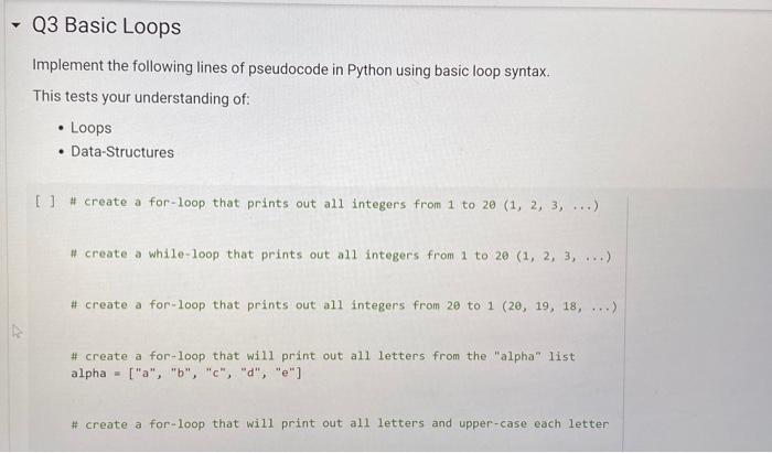 Solved In Python Implement The Following Lines Of Pseudoc