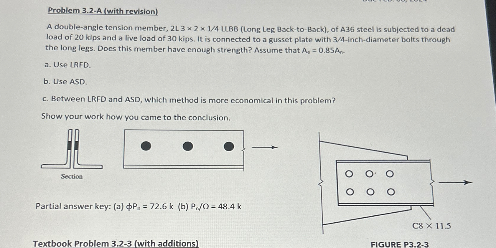 Solved Problem 3 2 A With Revision NA Double Angle Chegg