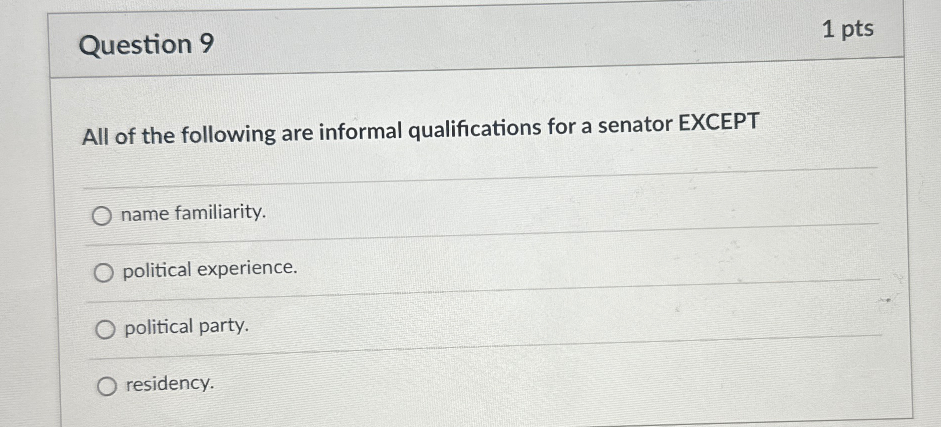 Solved Question Ptsall Of The Following Are Informal Chegg