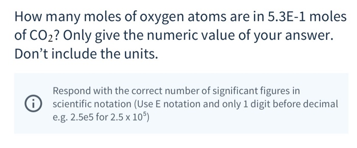 Solved How Many Atoms Of Hydrogen Are In E G Of Chegg