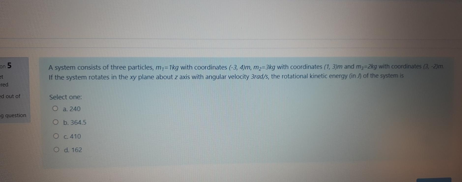 Solved Question A Solid Aluminum Sphere Of Radius M Chegg