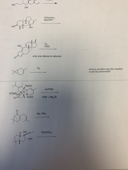 H mCPBA NaHCO H 9 BBN NaOH H2O2 OR Но mCPBA what Chegg