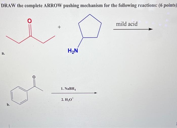 Solved Draw The Complete Arrow Pushing Mechanism For The Chegg