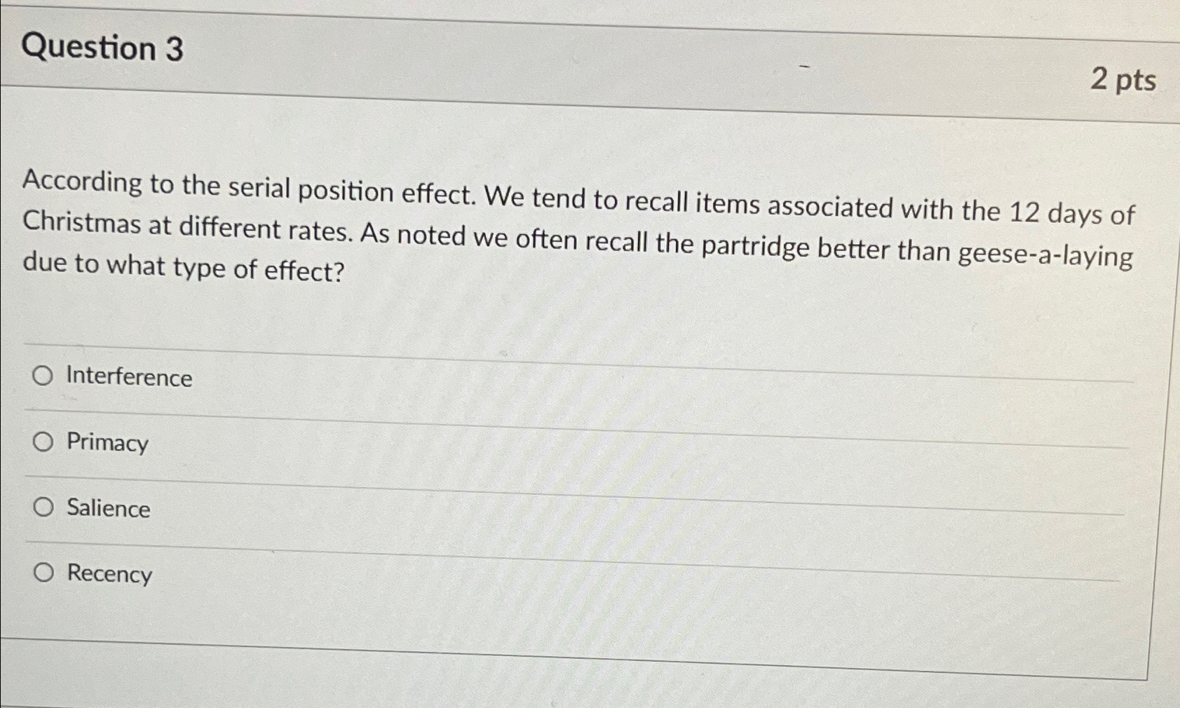 Solved Question 32 PtsAccording To The Serial Position Chegg