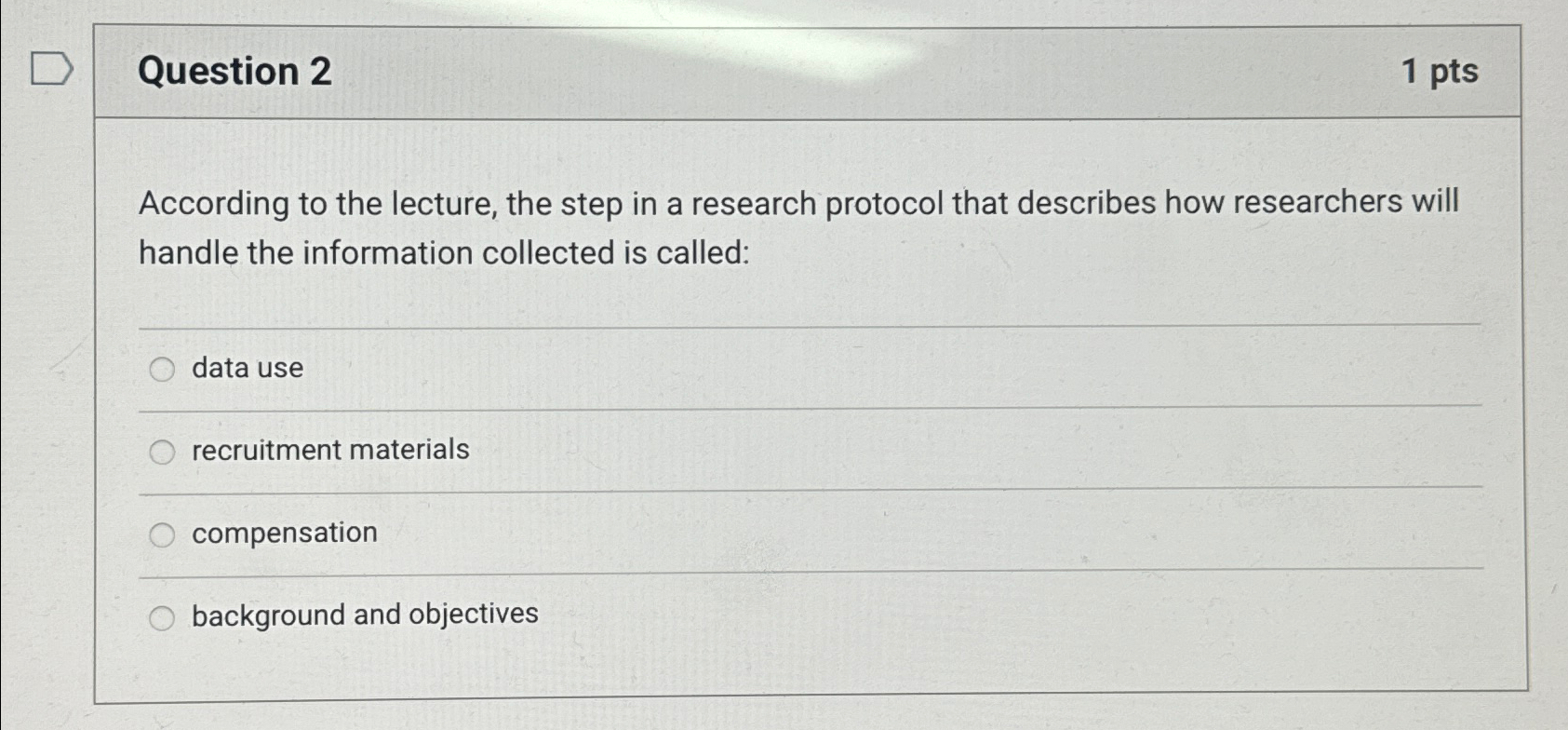 Solved Question 21 PtsAccording To The Lecture The Step In Chegg