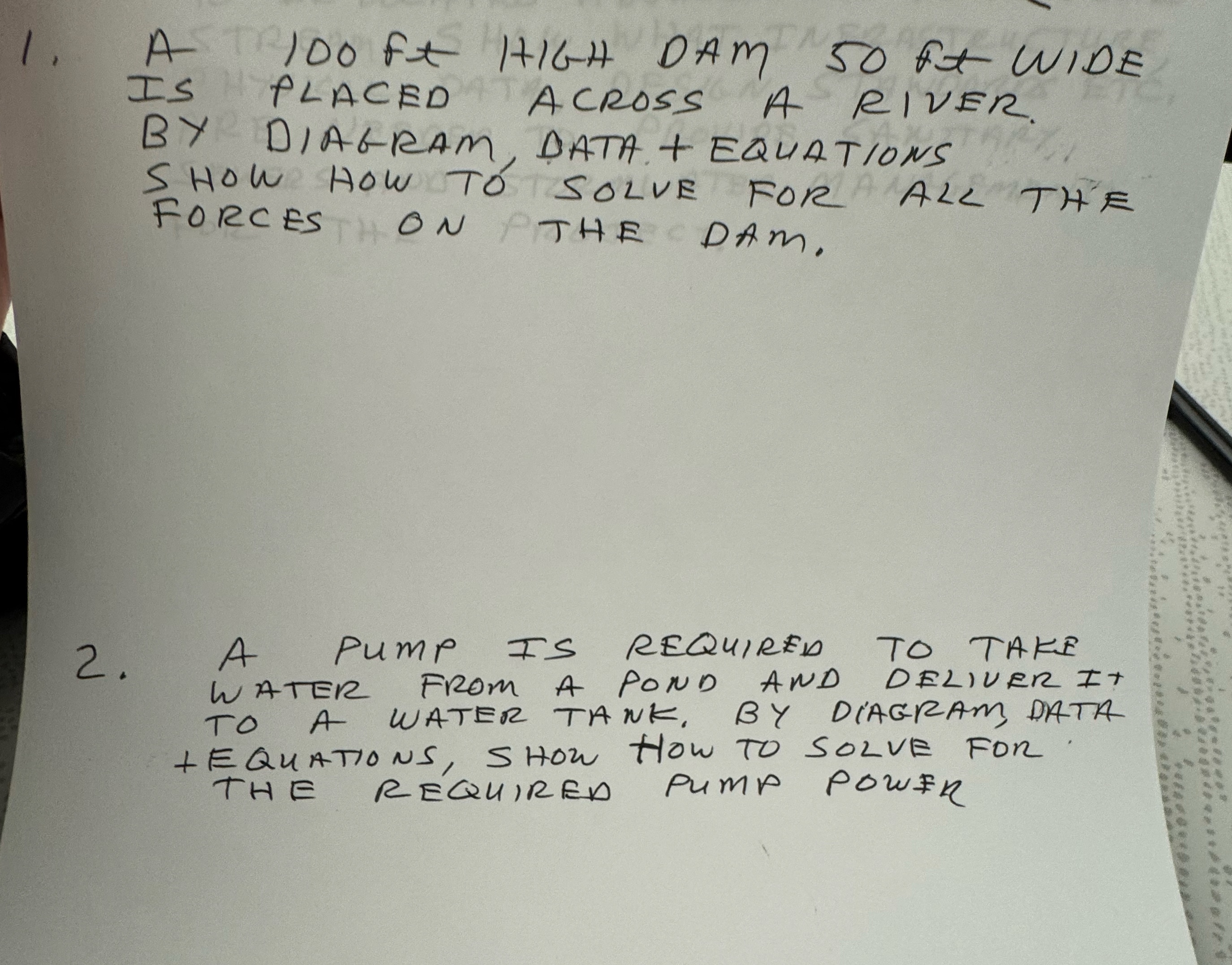 Solve Both Questions Asap Please A Ft Gh Dam Chegg