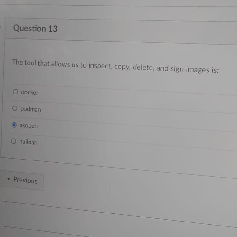 Solved Question 13The Tool That Allows Us To Inspect Copy Chegg