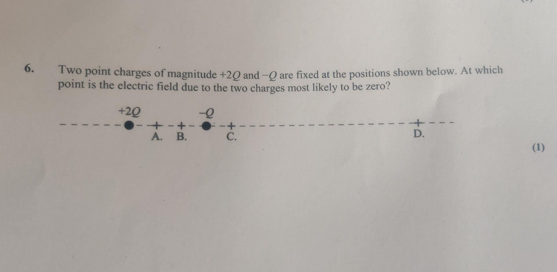 Solved 4 A Positively Charged Rod Is Brought Close To An Chegg