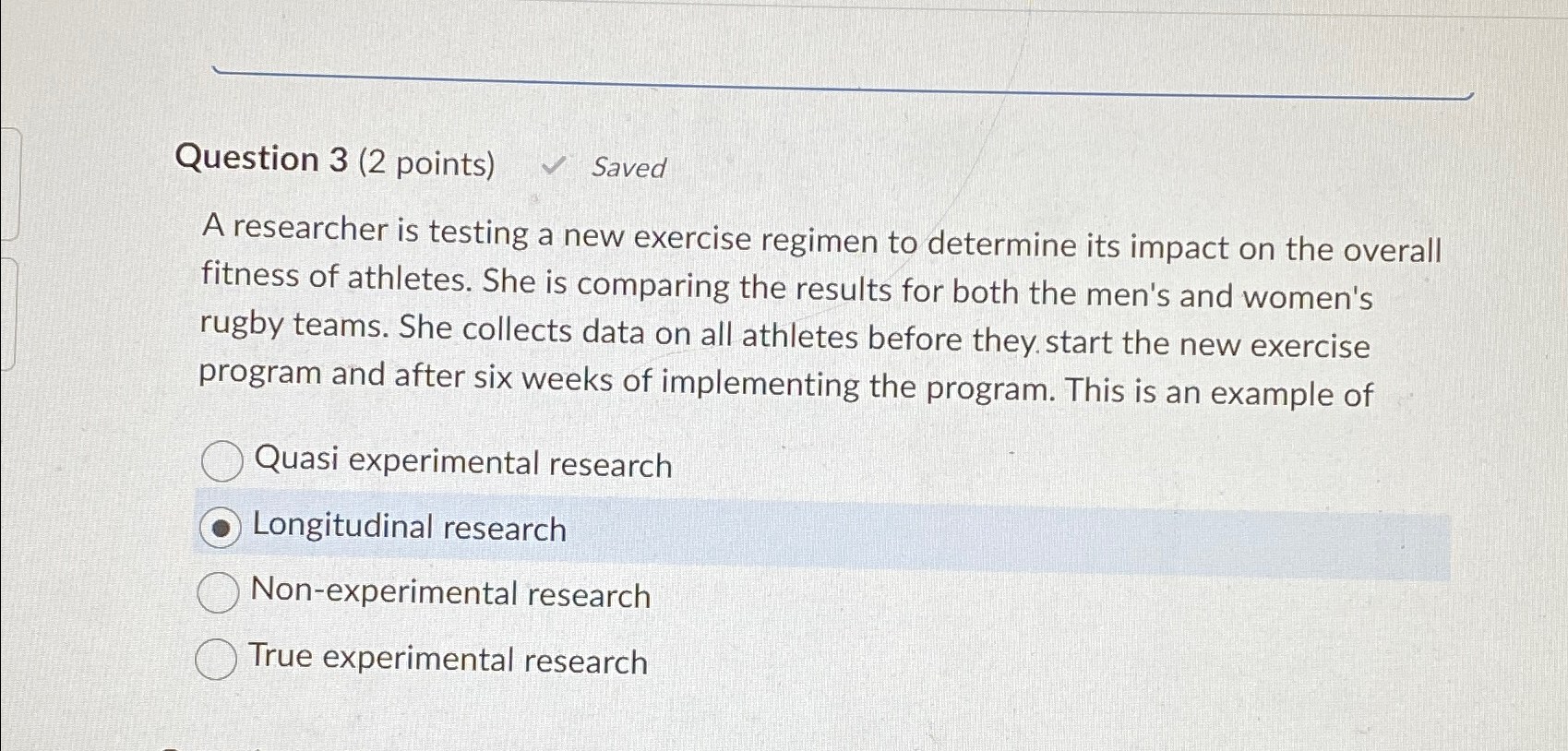 Solved Question Points Saveda Researcher Is Testing Chegg