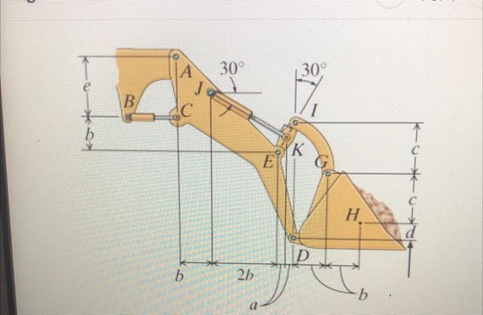 Solved The Tractor Shovel Shown Figure Cames A Kg Chegg