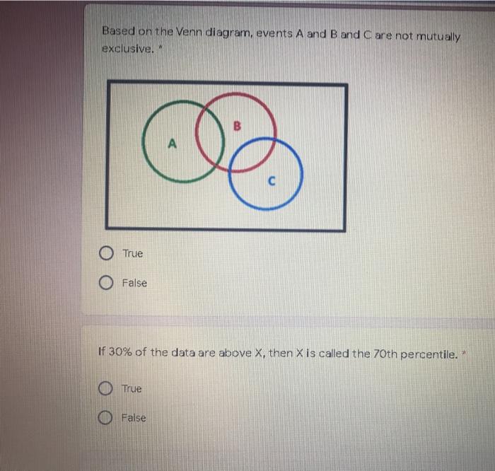 Lesson Mutually Exclusive Events And Venn Diagrams Answ