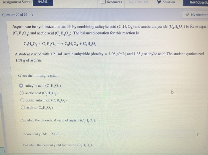 Solved Assignment Score Resources Lx Give Up Chegg