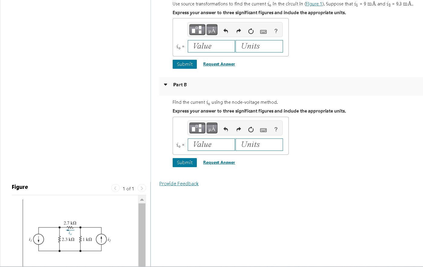 Solved Use Source Transformations To Find The Current I0 In Chegg