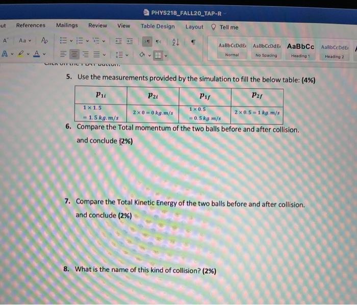 Solved Nces Mailings Review View Table Design Layout Tell Me Chegg