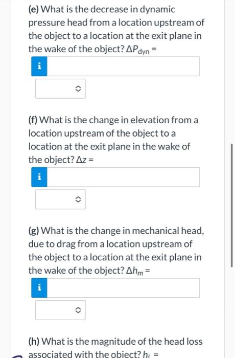 Solved Air Kg M Flows Past An Object In A Chegg