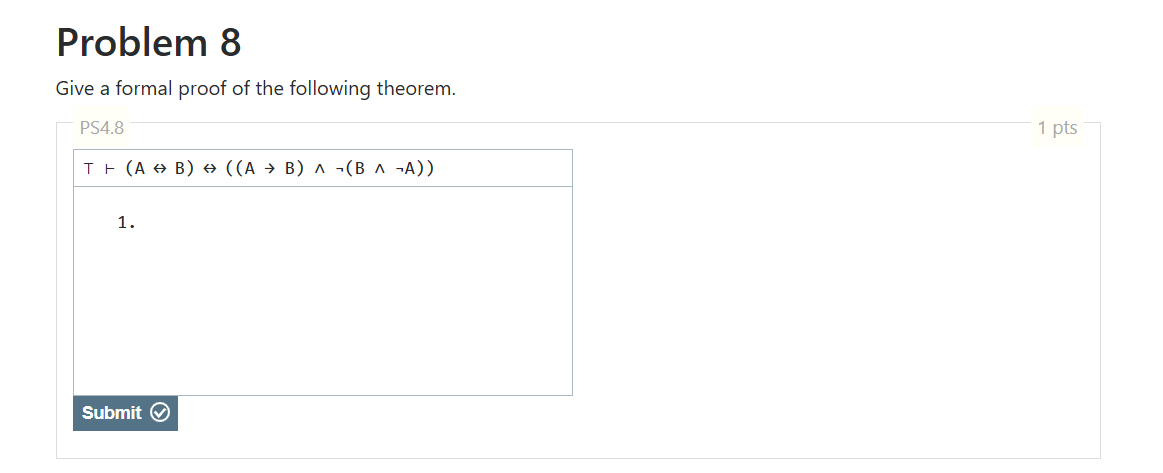 Solved Give A Formal Proof Of The Following Theorem Chegg