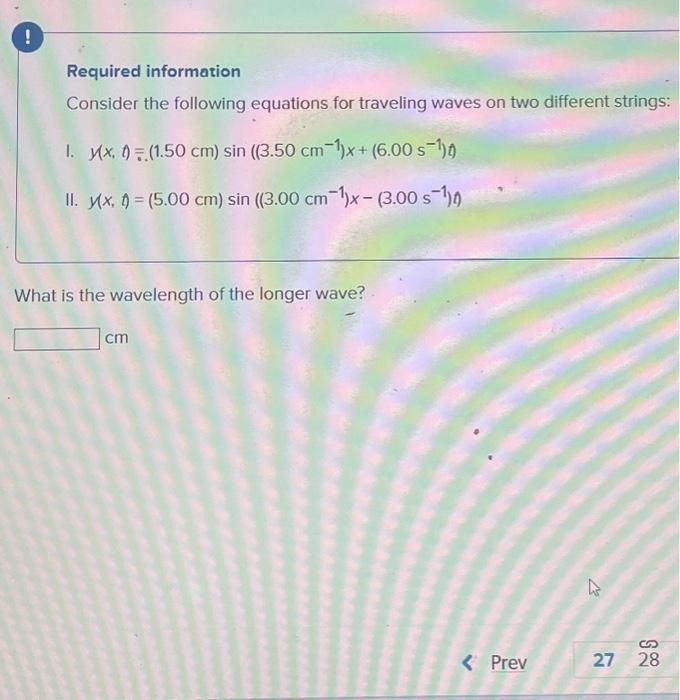 Solved Required Information Consider The Following Equations Chegg