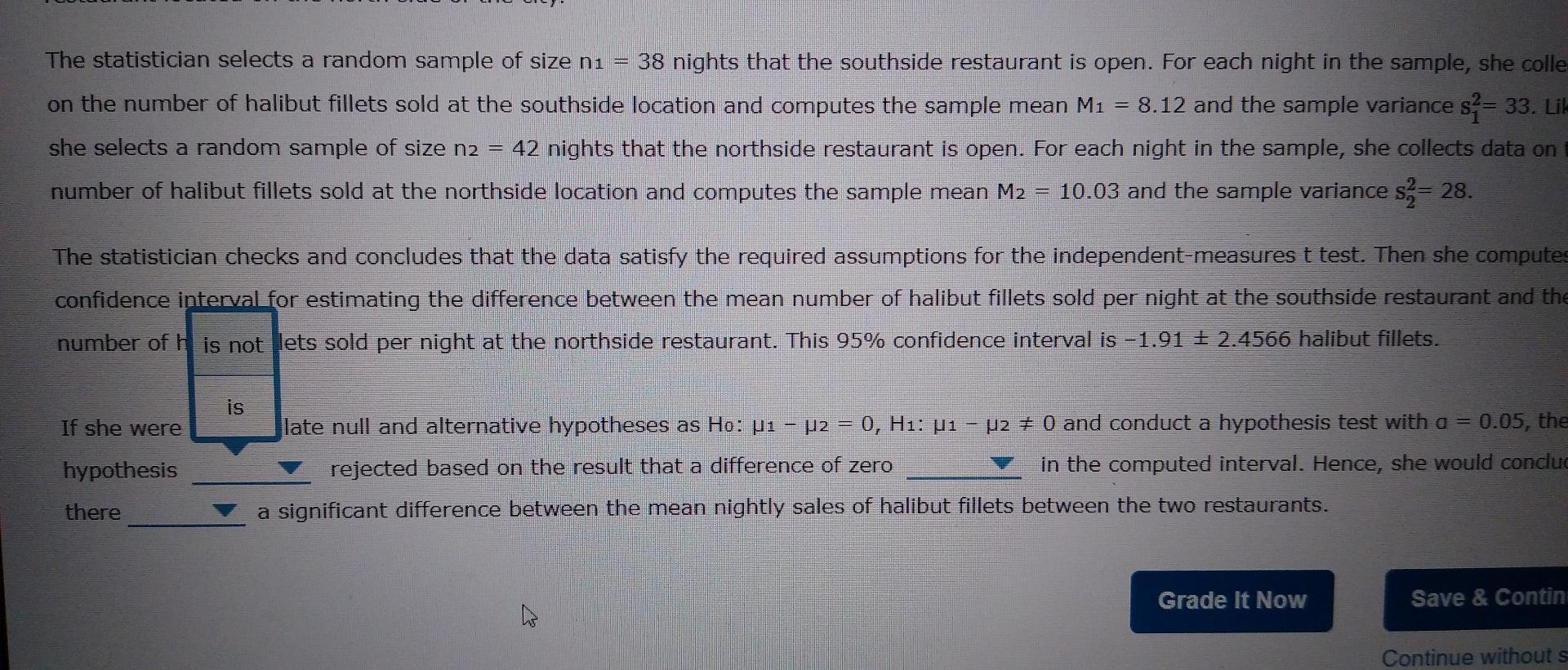 Solved The Relationship Between Confidence Intervals And Chegg