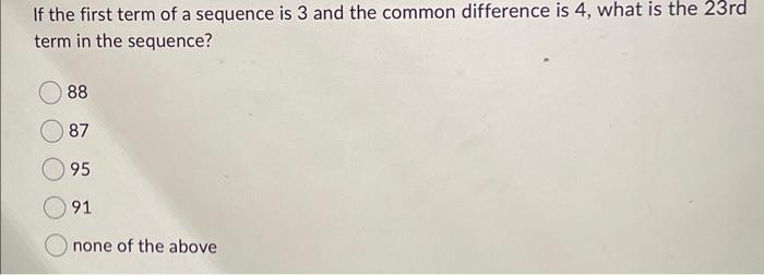 Solved Determine The Number Of Terms In The Sequence Chegg