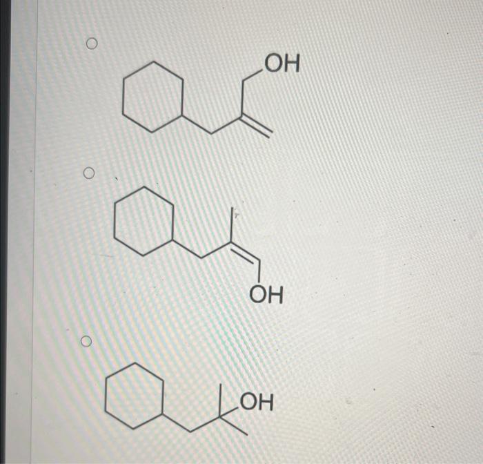 Solved Choose The Correct Product For The Following Chegg