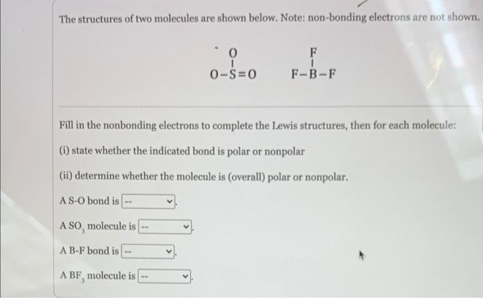 Solved Question To Free Draw The Lewis Structure For Each Chegg